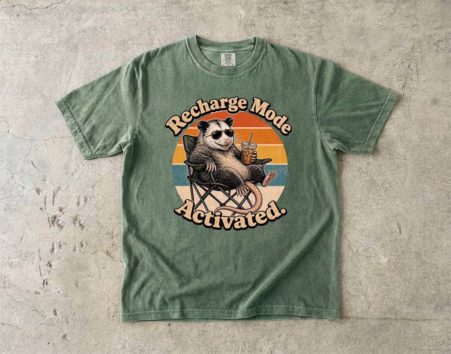 Recharge Mode Activated -Comfort Colors T-shirt