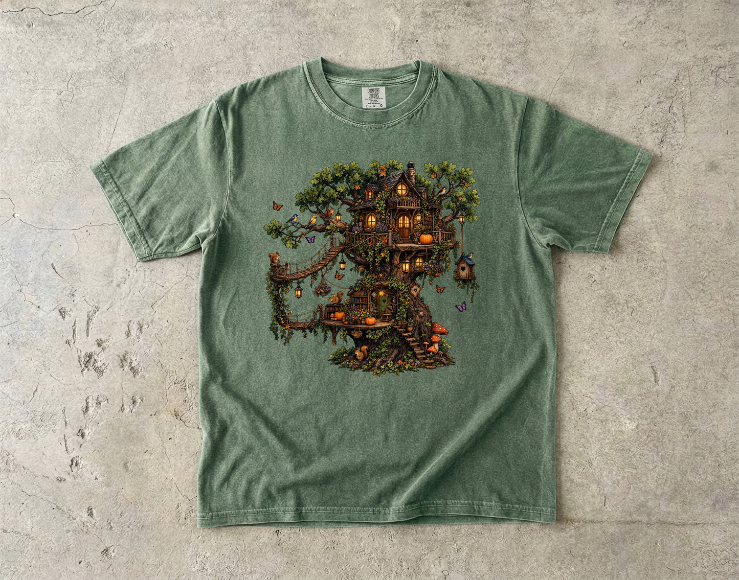 Magical Treehouse -Comfort Colors T-shirt