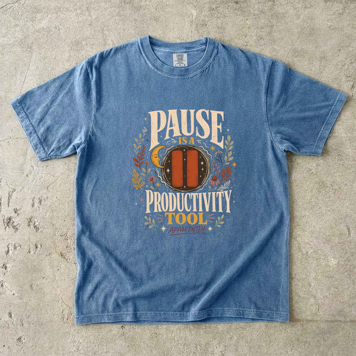 Funny Productivity Rest T-Shirt for WomenComfort Colors T-shirt
