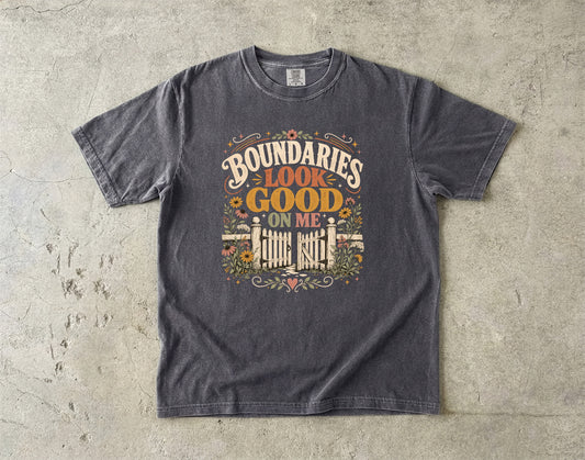 Funny Introvert Boundaries T-Shirt for Women - Comfort Colors T-shirt