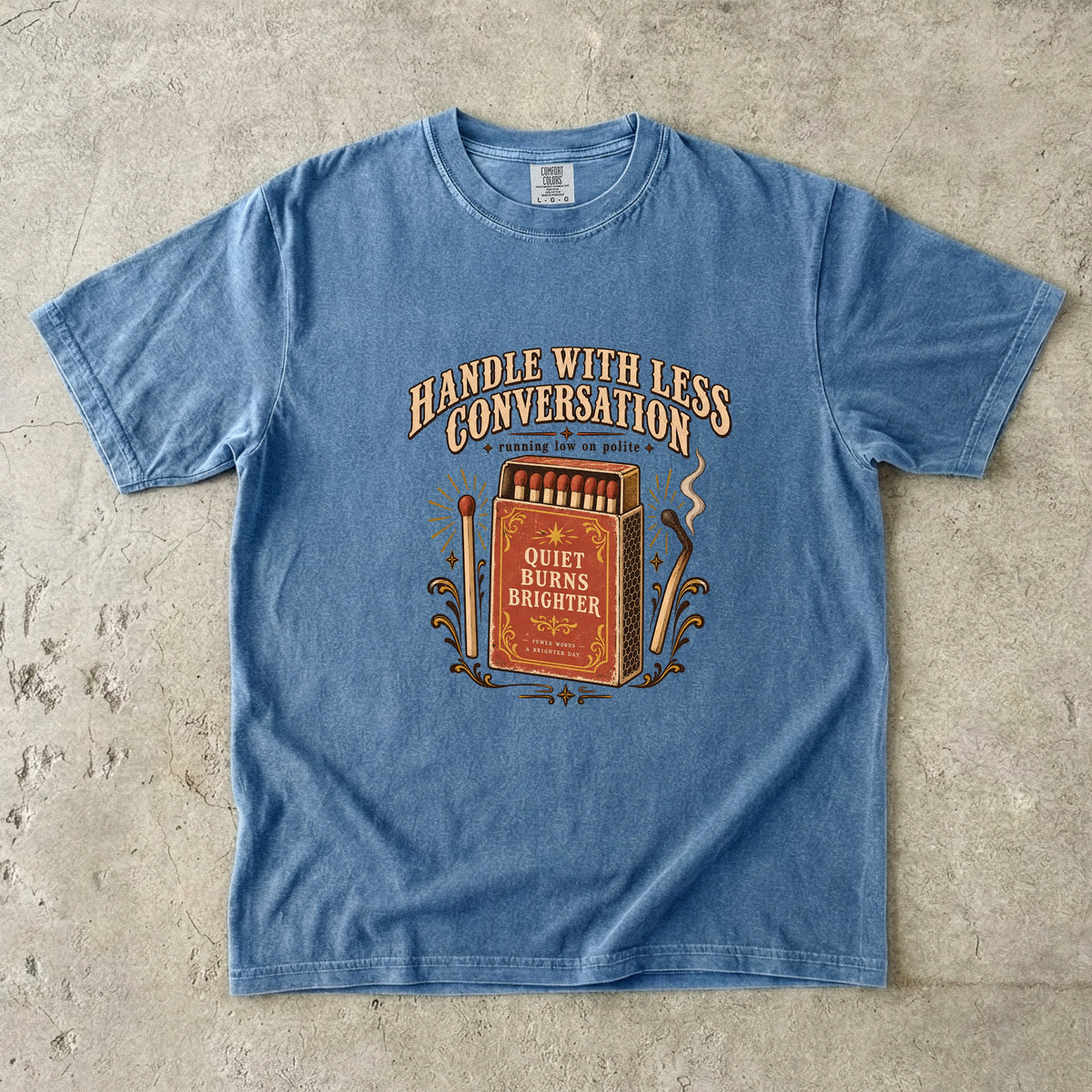 Handle With Less Conversation Shirt – Sarcastic Introvert Gift