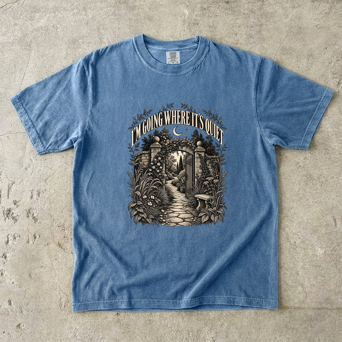 I'm Going Where It's Quiet Shirt – Peaceful Introvert Tee