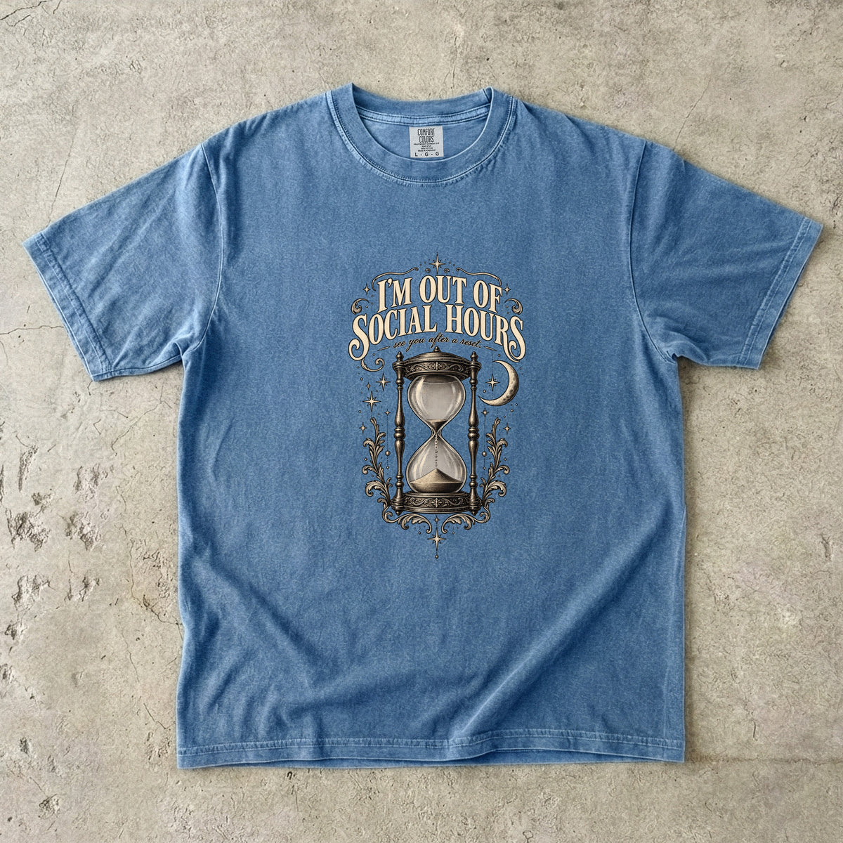 I'm Out of Social Hours Shirt – Introvert Recharge Tee