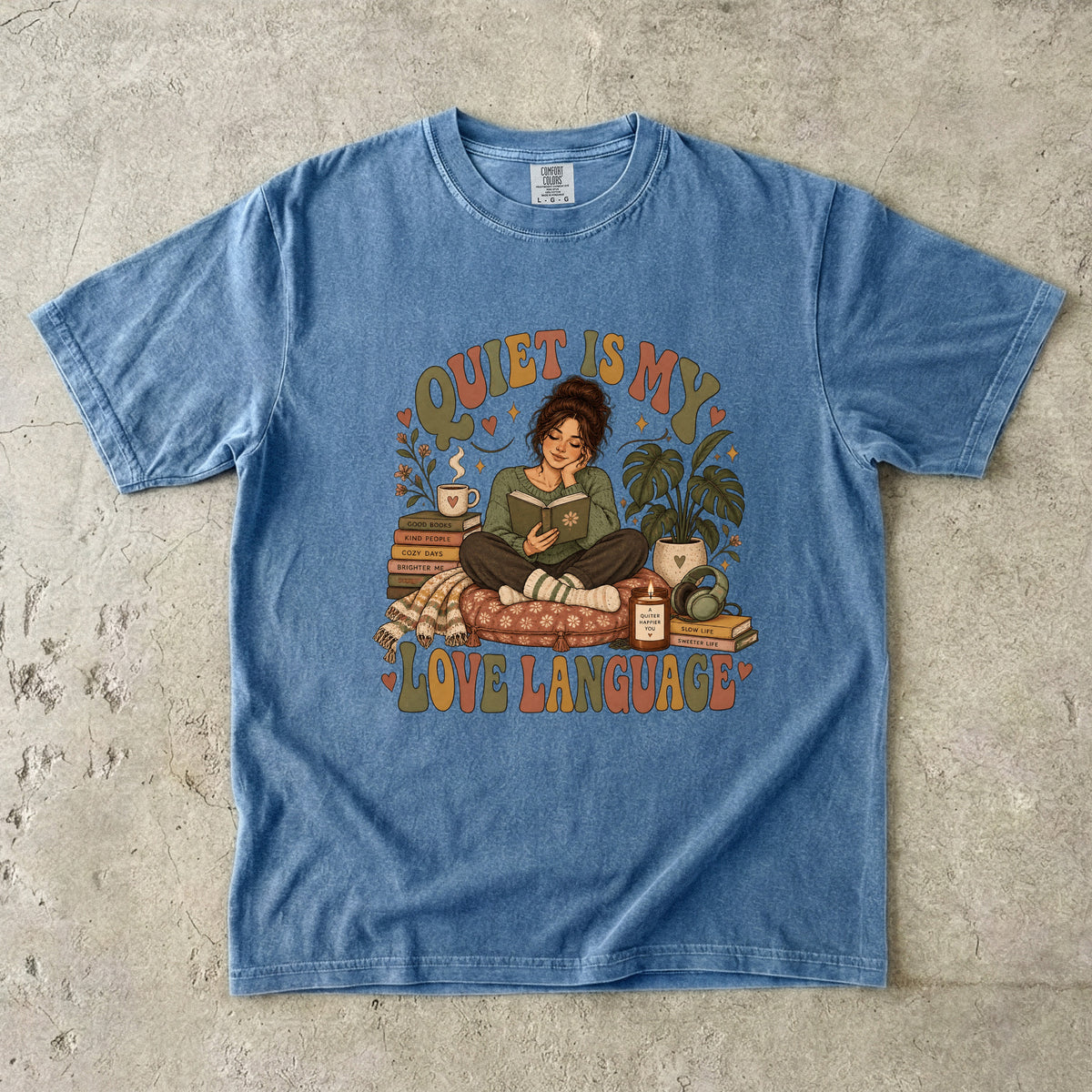 Quiet Is My Love Language Shirt | Cozy Introvert Gift