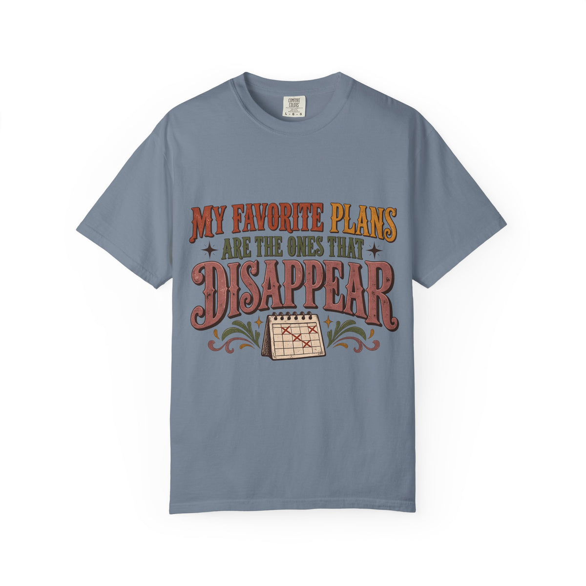 My Favorite Plans Are the Ones That Disappear Shirt | Funny Introvert Tee