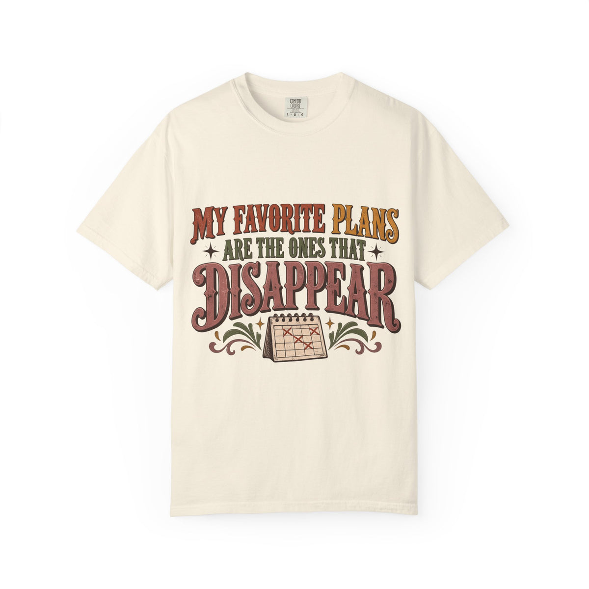 My Favorite Plans Are the Ones That Disappear Shirt | Funny Introvert Tee