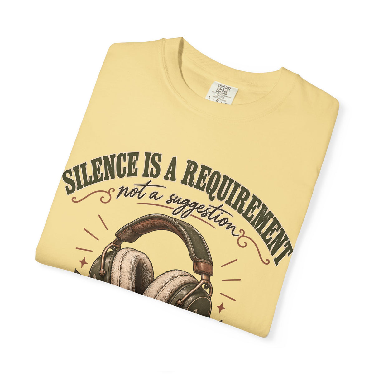 Silence Is a Requirement Shirt – Funny Introvert Tee