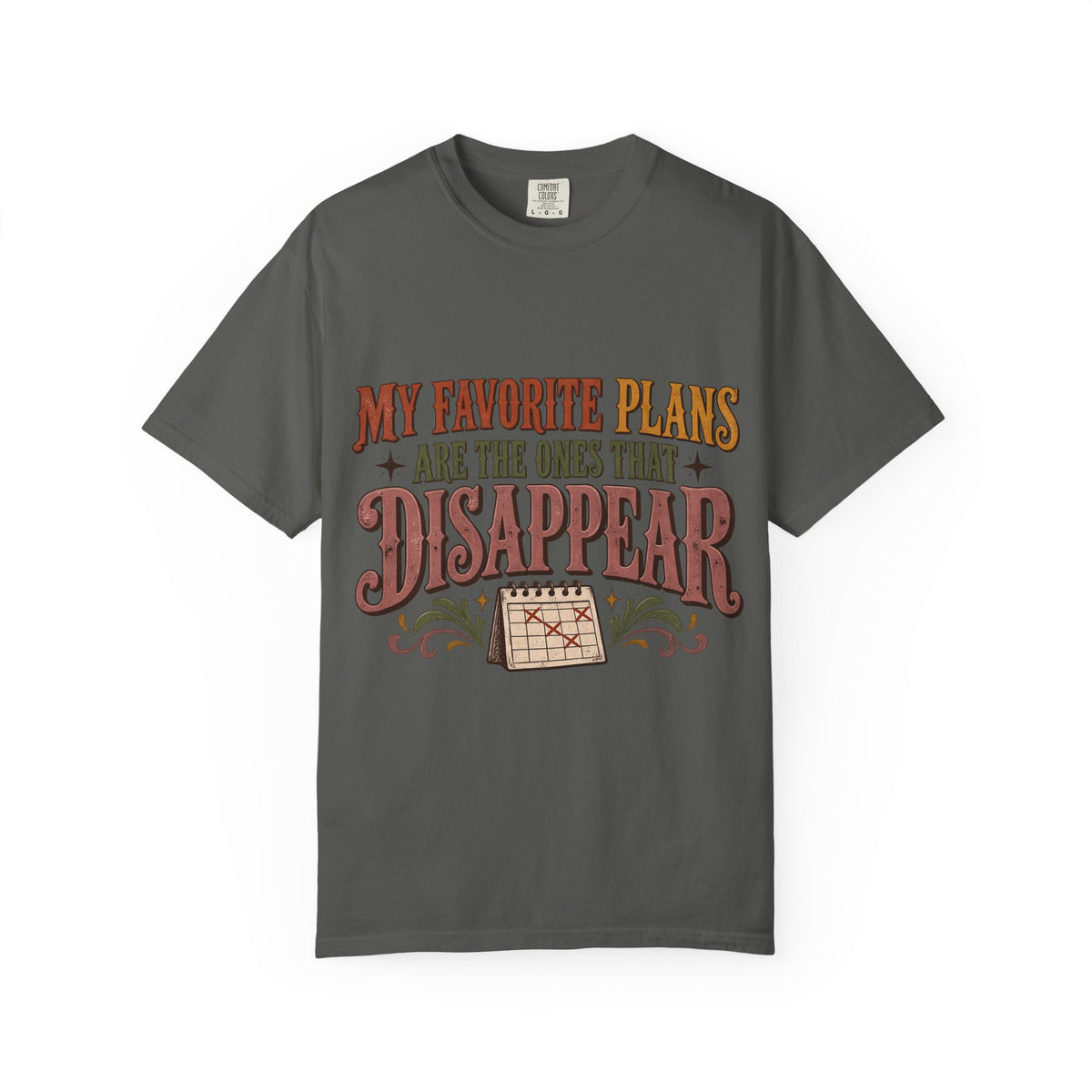 My Favorite Plans Are the Ones That Disappear Shirt | Funny Introvert Tee