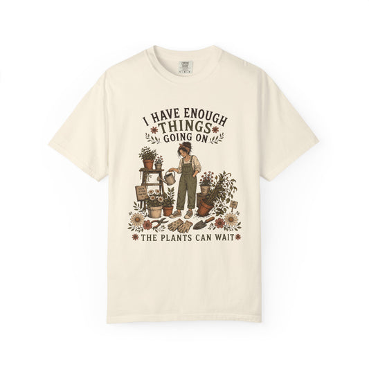 Funny Introvert "I Need a Minute" T-Shirt for Women -Comfort Colors T-shirt