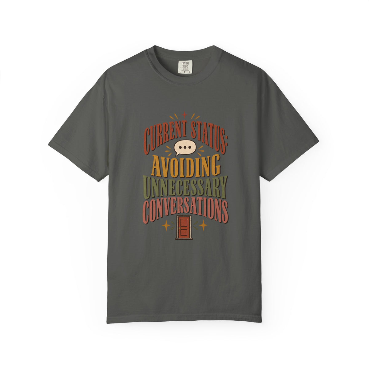 Avoiding Unnecessary Conversations Shirt | Funny Introvert Tee