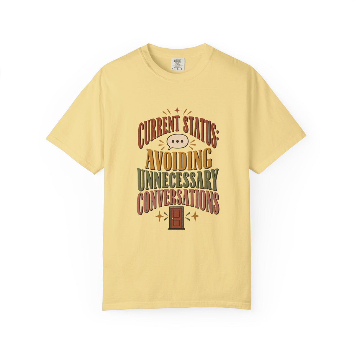 Avoiding Unnecessary Conversations Shirt | Funny Introvert Tee