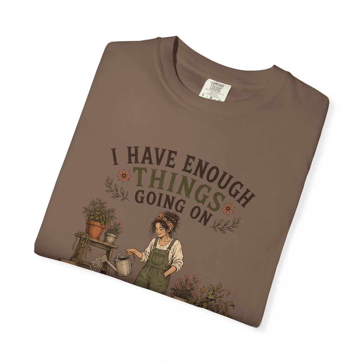 Funny Introvert "I Need a Minute" T-Shirt for Women -Comfort Colors T-shirt