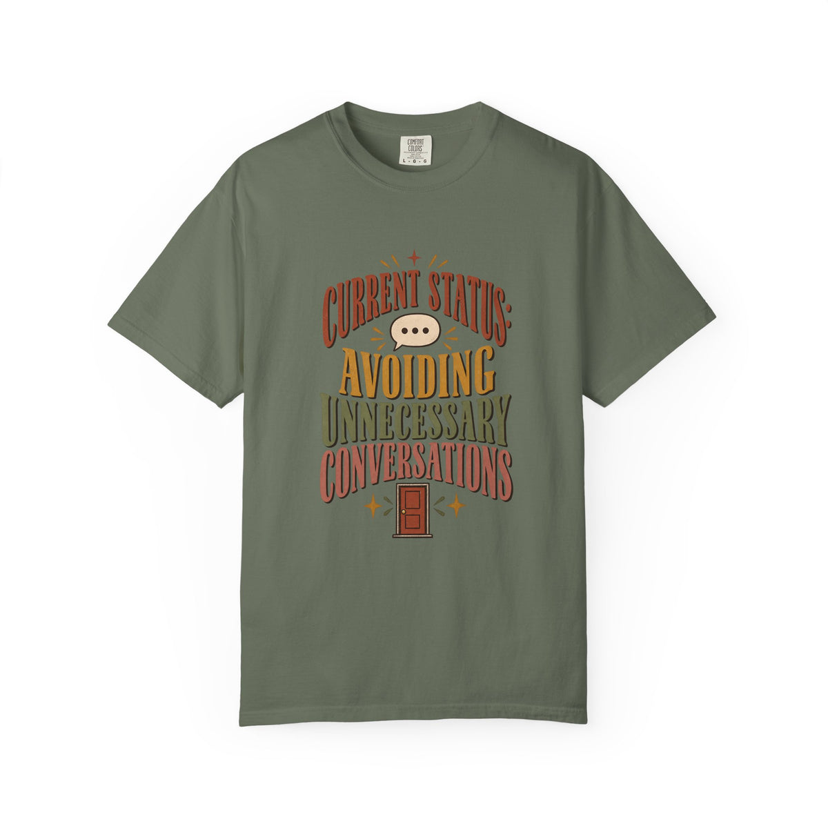 Avoiding Unnecessary Conversations Shirt | Funny Introvert Tee