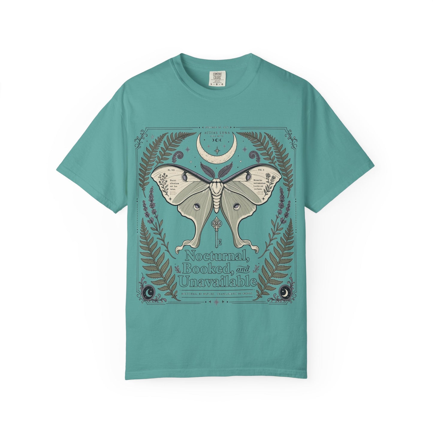 Nocturnal Booked and Unavailable-Comfort Colors T-shirt