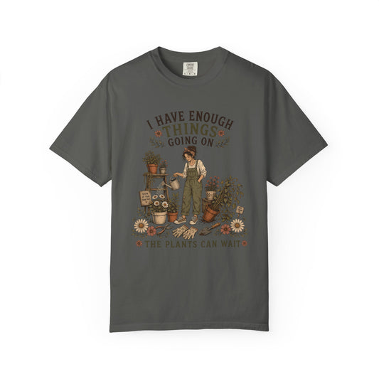 Funny Introvert "I Need a Minute" T-Shirt for Women -Comfort Colors T-shirt