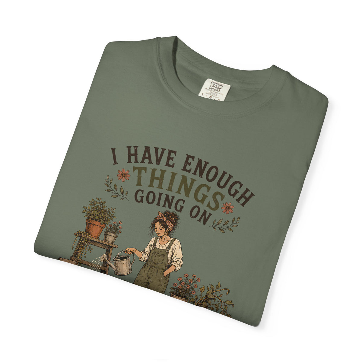Funny Introvert "I Need a Minute" T-Shirt for Women -Comfort Colors T-shirt