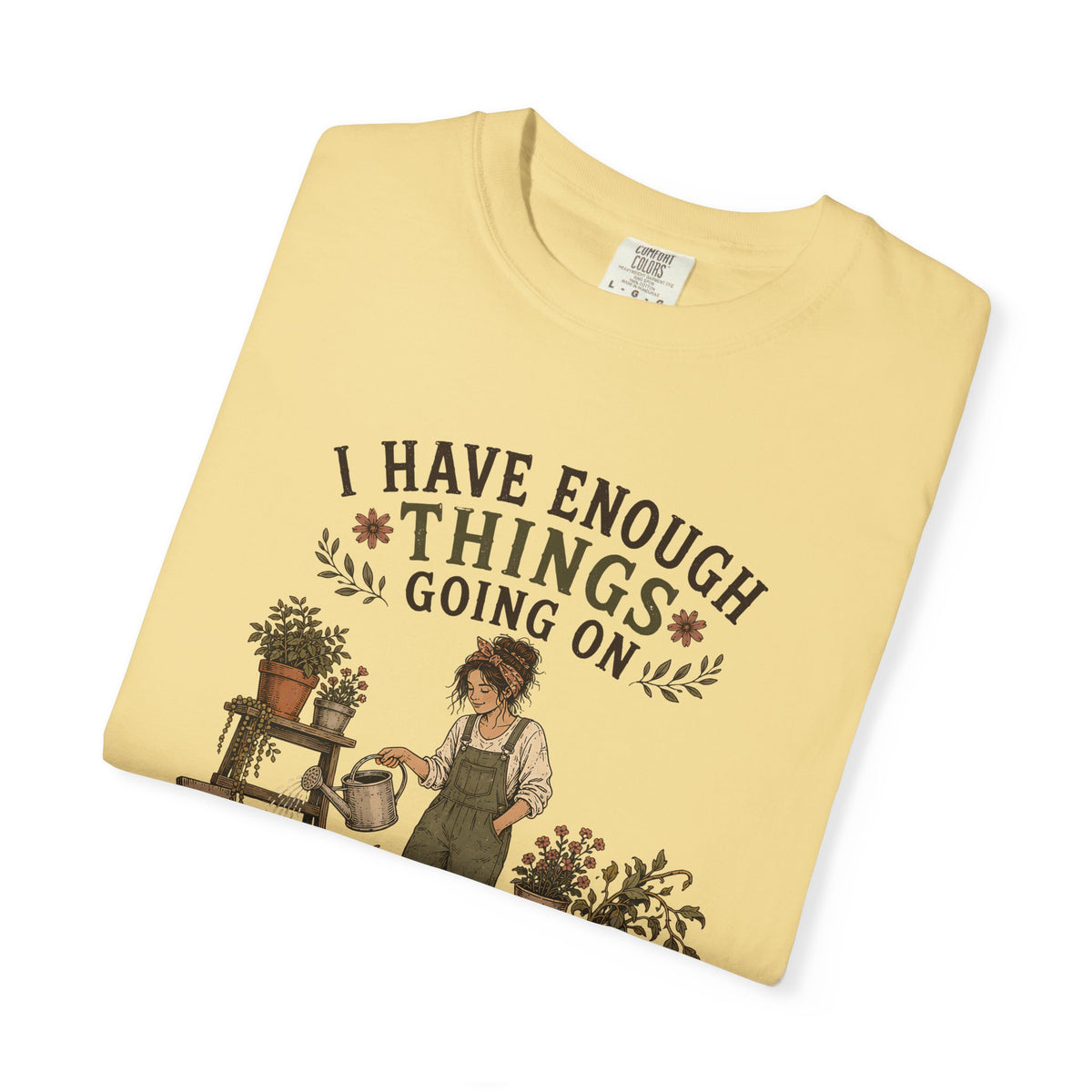 Funny Introvert "I Need a Minute" T-Shirt for Women -Comfort Colors T-shirt
