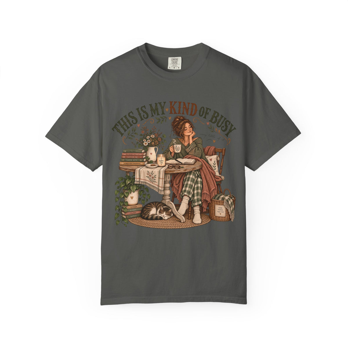This Is My Kind of Busy Shirt | Cozy Introvert Homebody Tee
