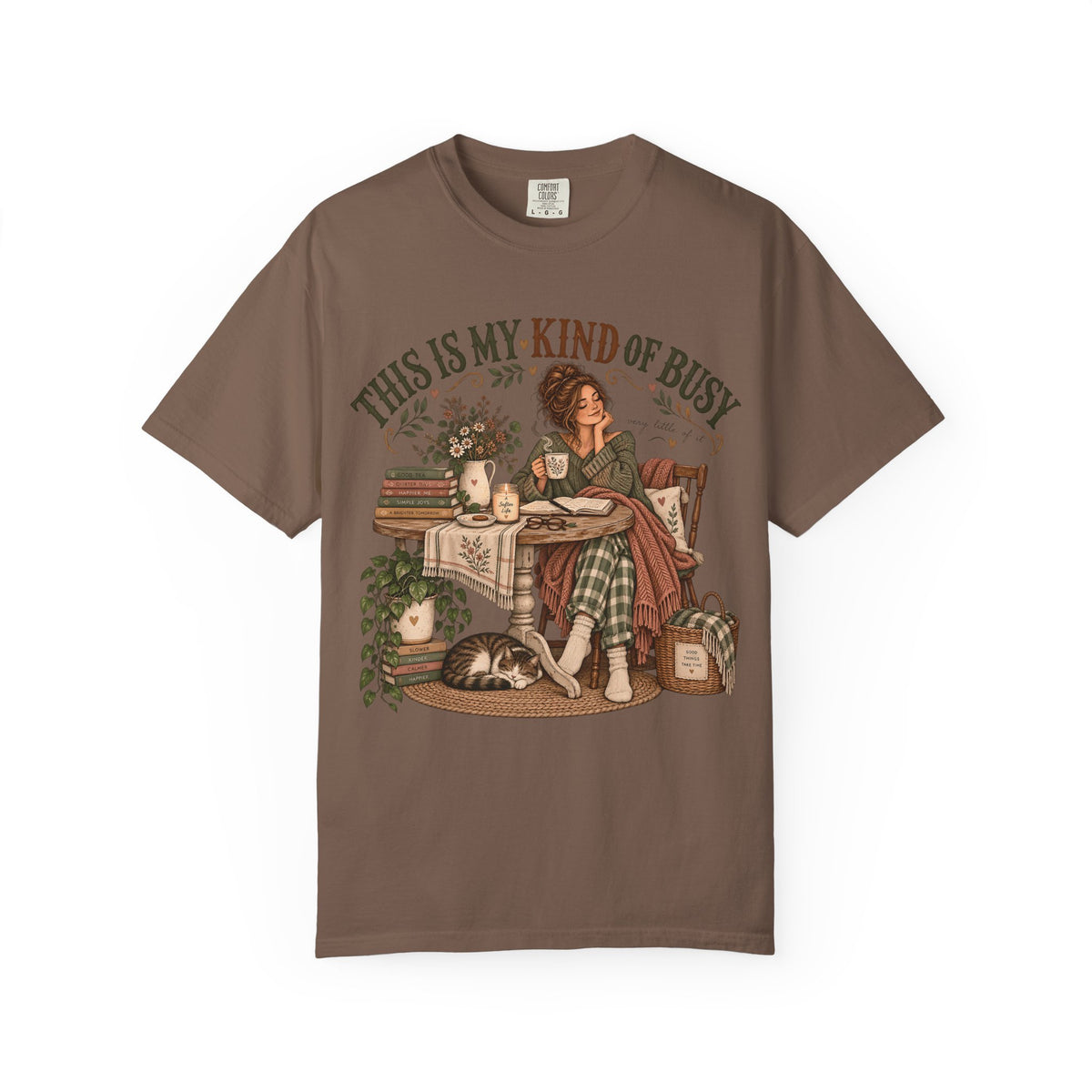 This Is My Kind of Busy Shirt | Cozy Introvert Homebody Tee