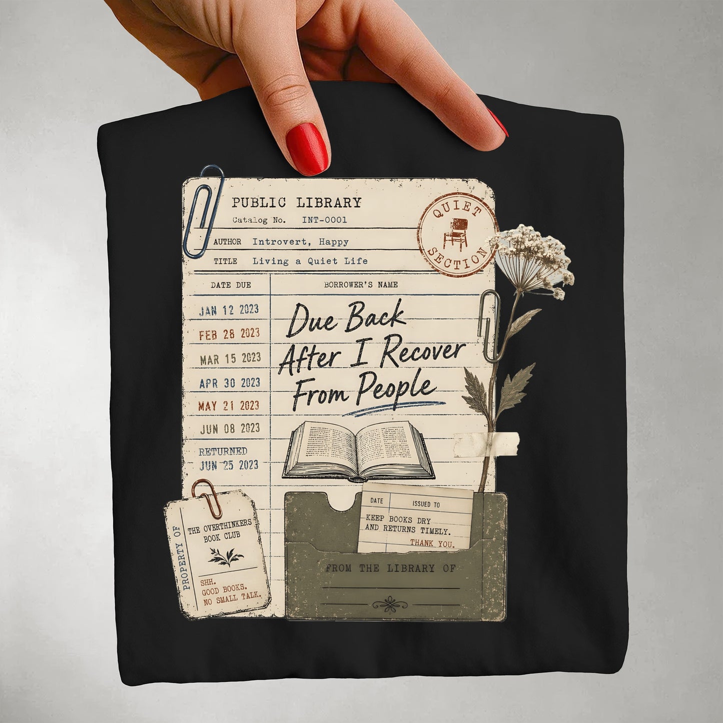 Due Back After I Recover From People-Comfort Colors T-shirt