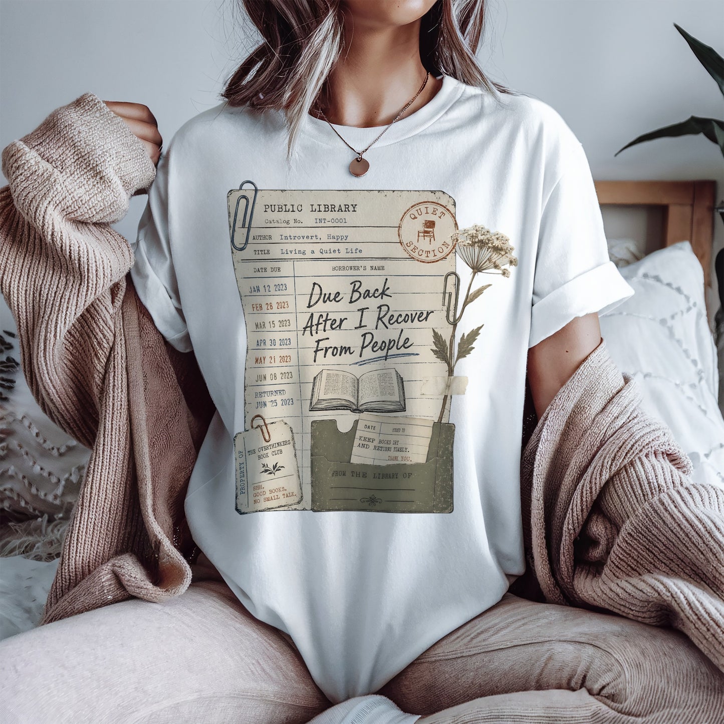 Due Back After I Recover From People-Comfort Colors T-shirt