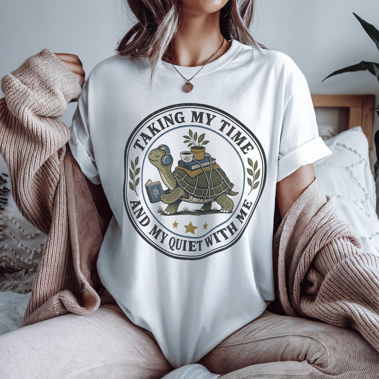 Taking My Time And My Quiet With Me -Comfort Colors T-shirt