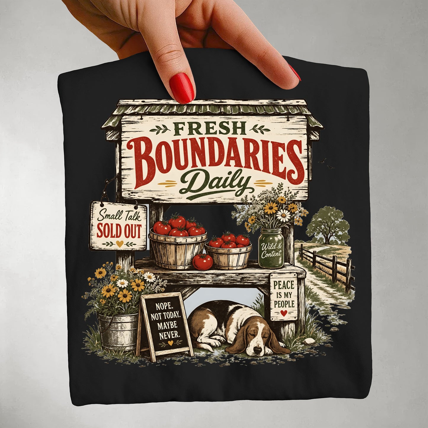 Fresh Boundaries Daily-Comfort Colors T-shirt
