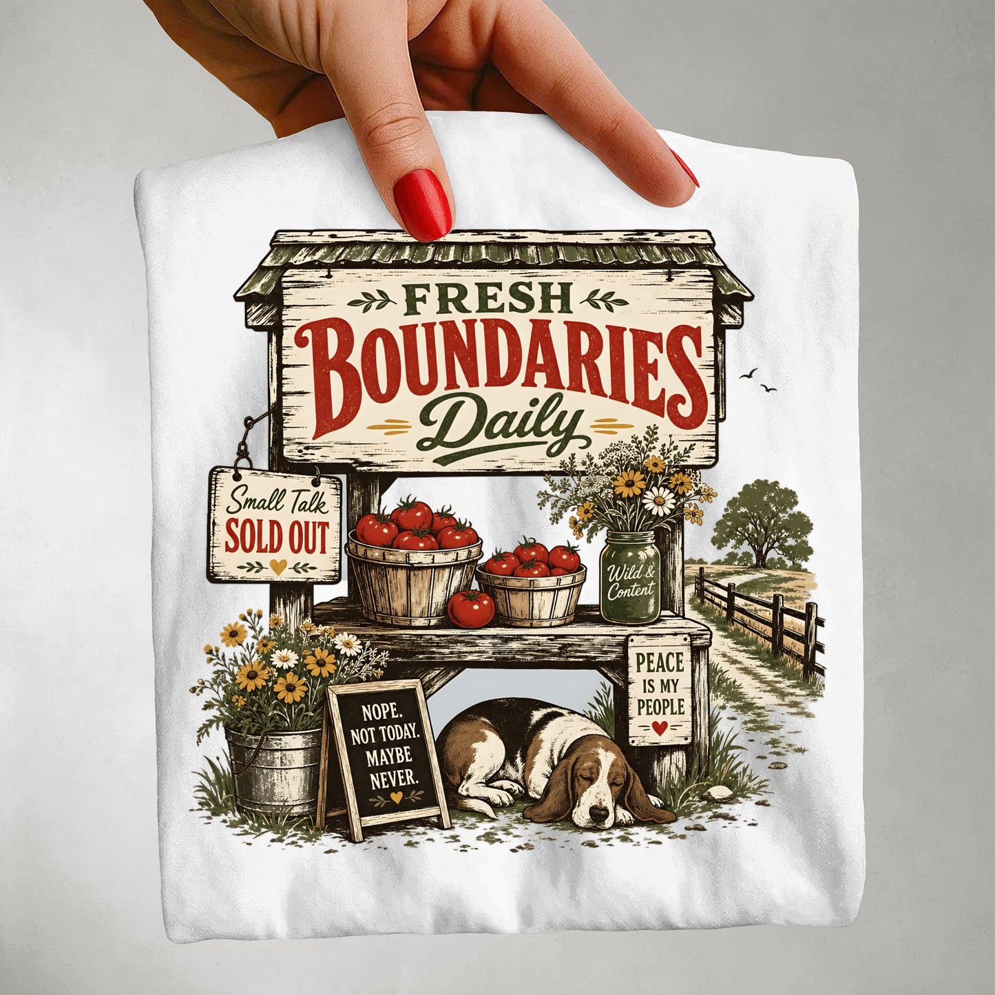 Fresh Boundaries Daily-Comfort Colors T-shirt