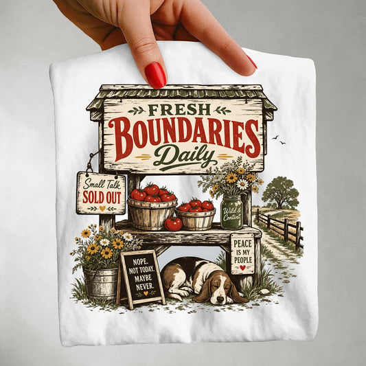 Fresh Boundaries Daily-Comfort Colors T-shirt