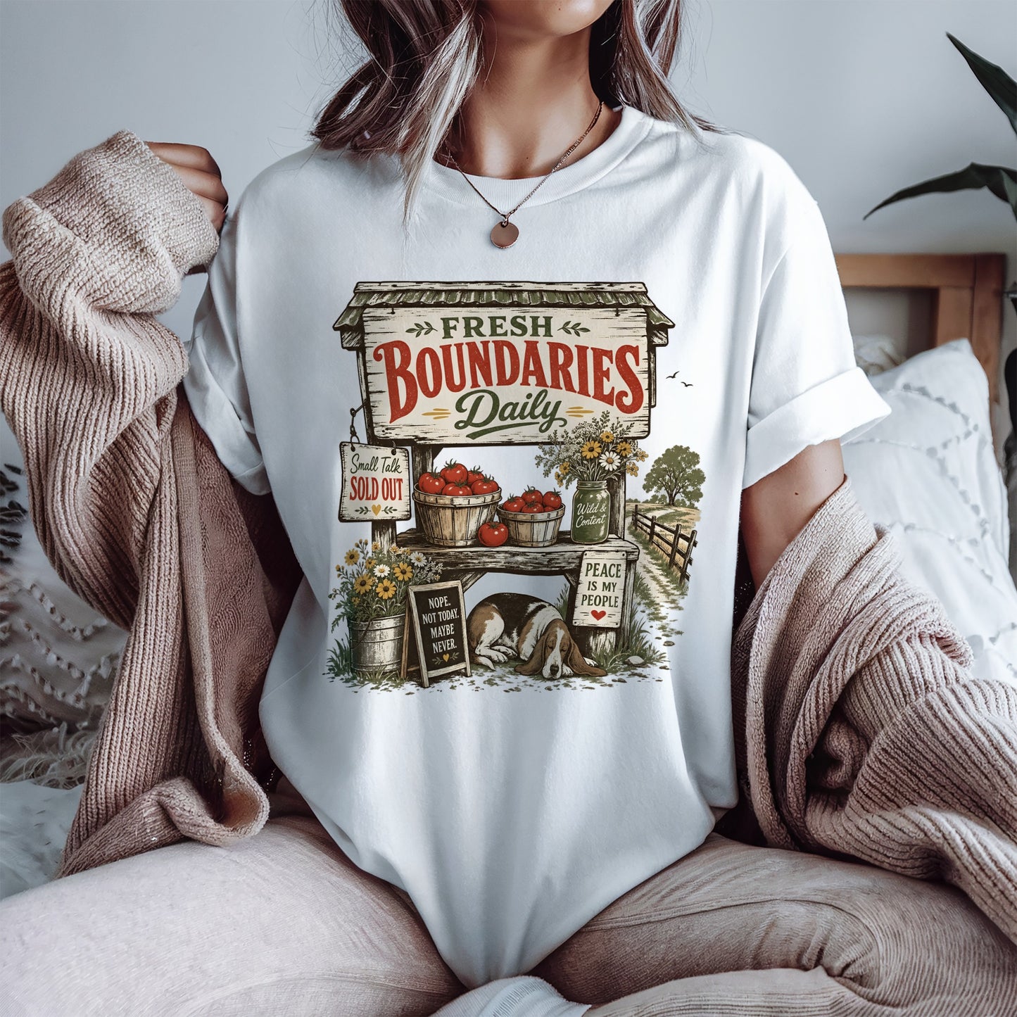 Fresh Boundaries Daily-Comfort Colors T-shirt