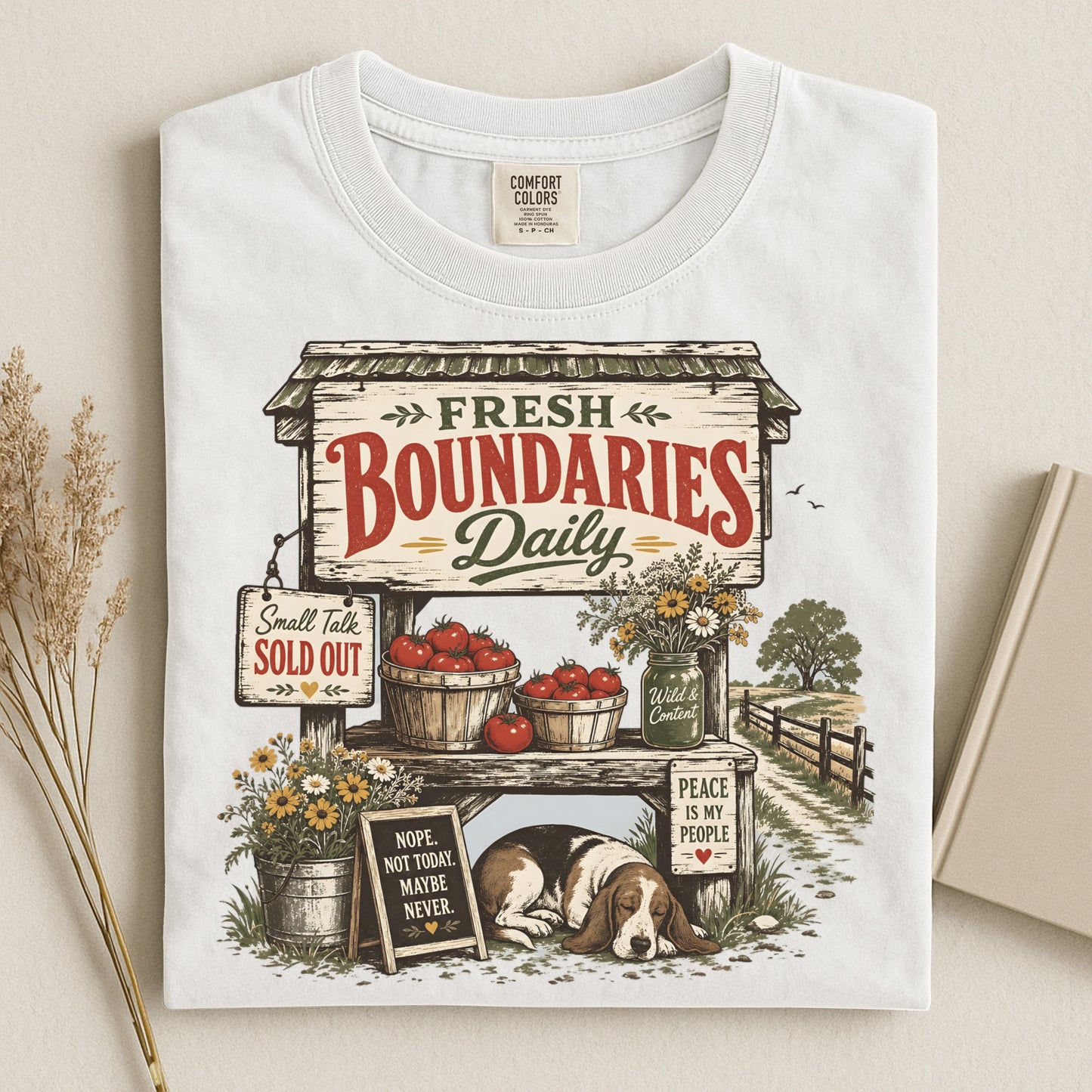 Fresh Boundaries Daily-Comfort Colors T-shirt
