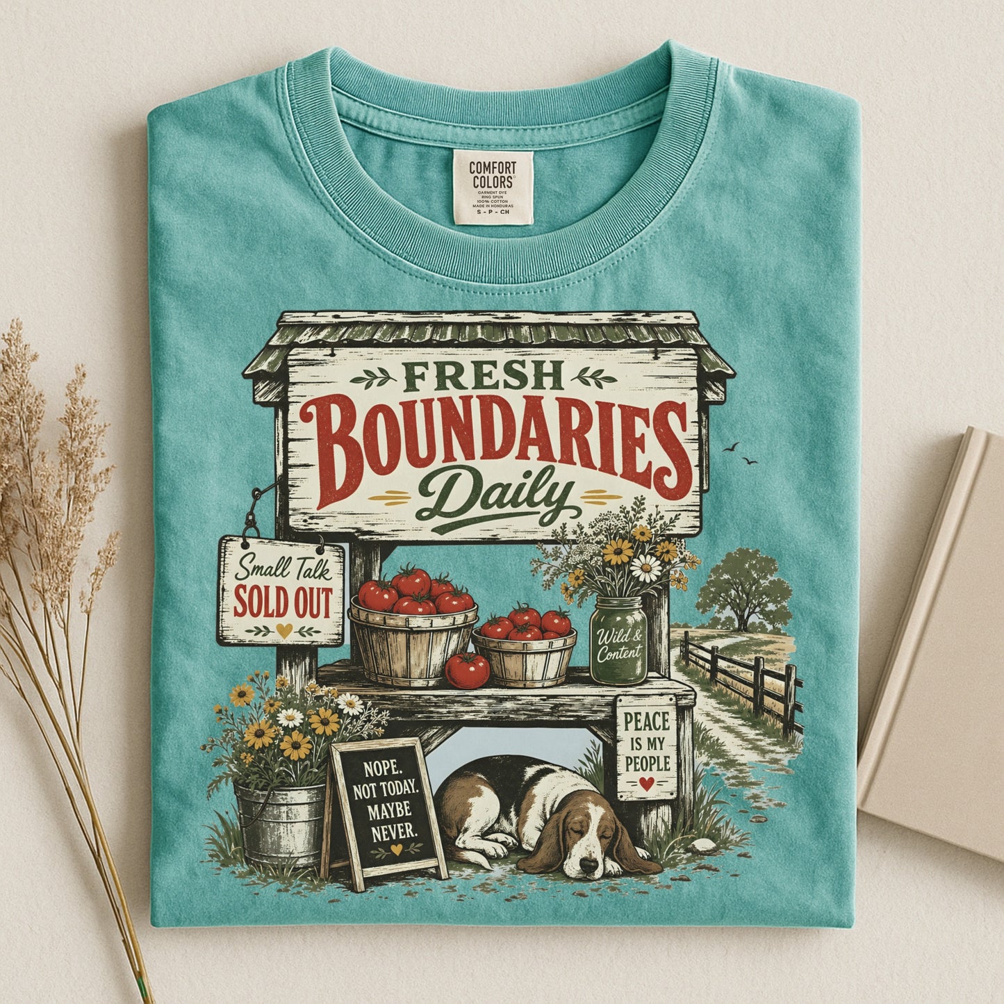 Fresh Boundaries Daily-Comfort Colors T-shirt