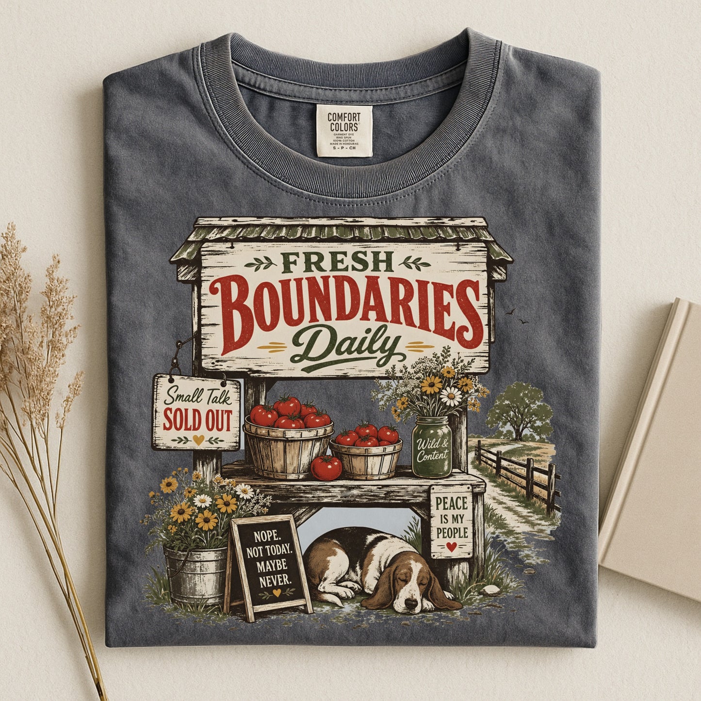 Fresh Boundaries Daily-Comfort Colors T-shirt