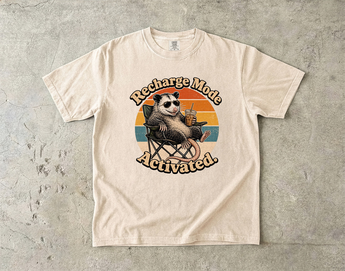 Recharge Mode Activated -Comfort Colors T-shirt