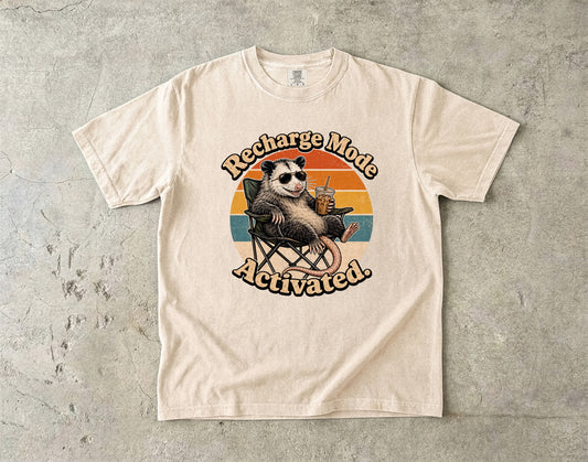 Recharge Mode Activated -Comfort Colors T-shirt
