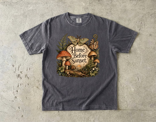 Home Before Sunset -Comfort Colors T-shirt