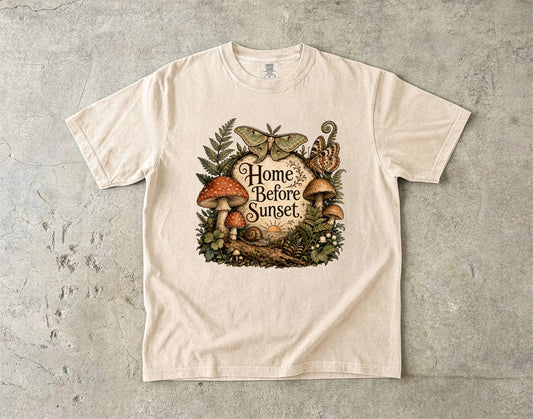 Home Before Sunset -Comfort Colors T-shirt