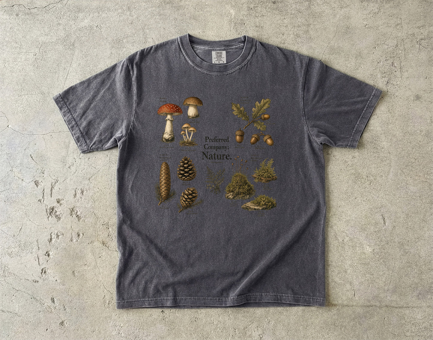 Preferred Company : Nature -Comfort Colors T-shirt