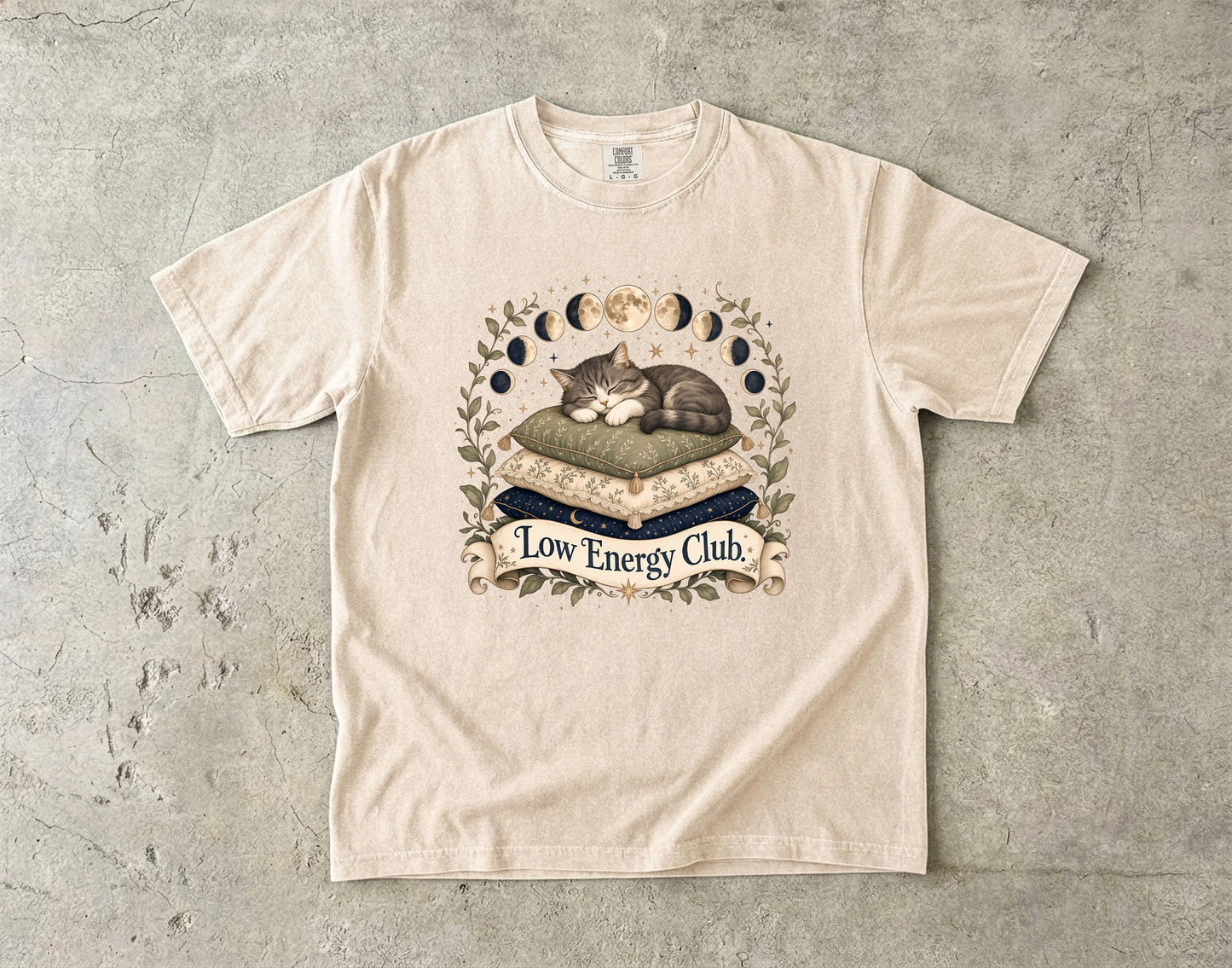 Low Energy Club -Comfort Colors T-shirt
