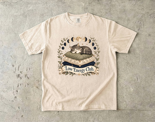 Low Energy Club -Comfort Colors T-shirt