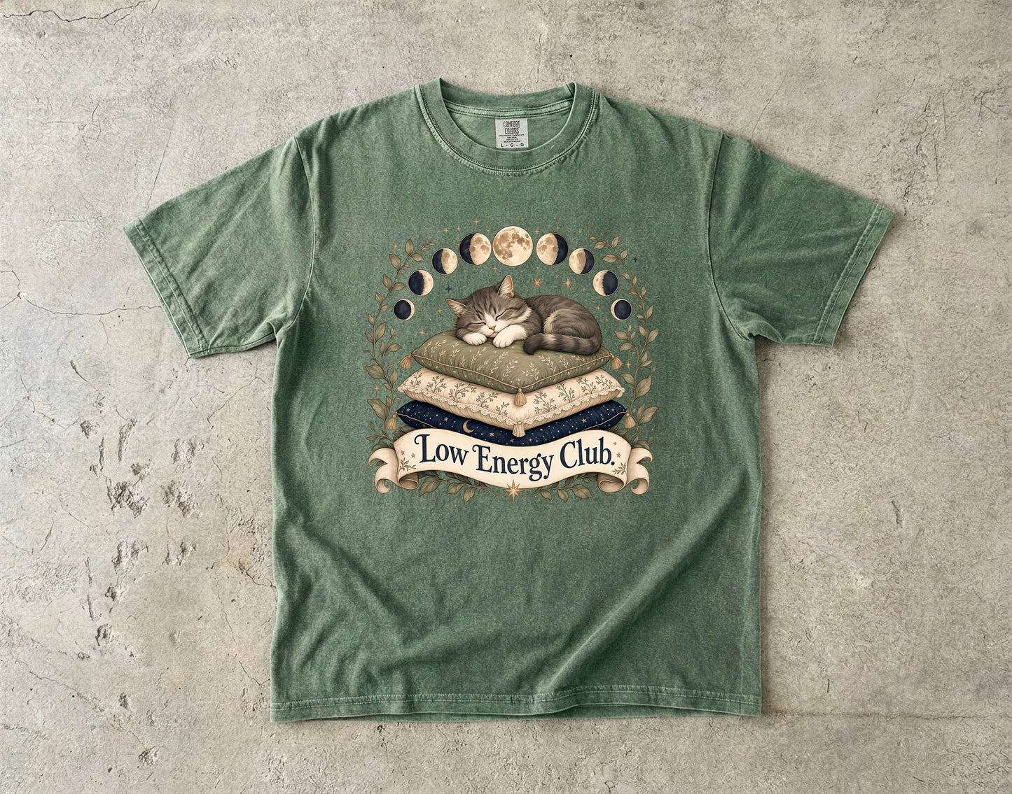 Low Energy Club -Comfort Colors T-shirt