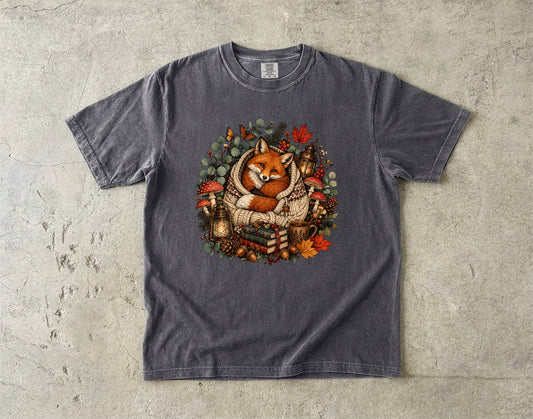 Fox Sweater Cottagecore -Comfort Colors T-shirt