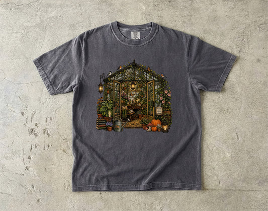 Vintage Greenhouse  -Comfort Colors T-shirt