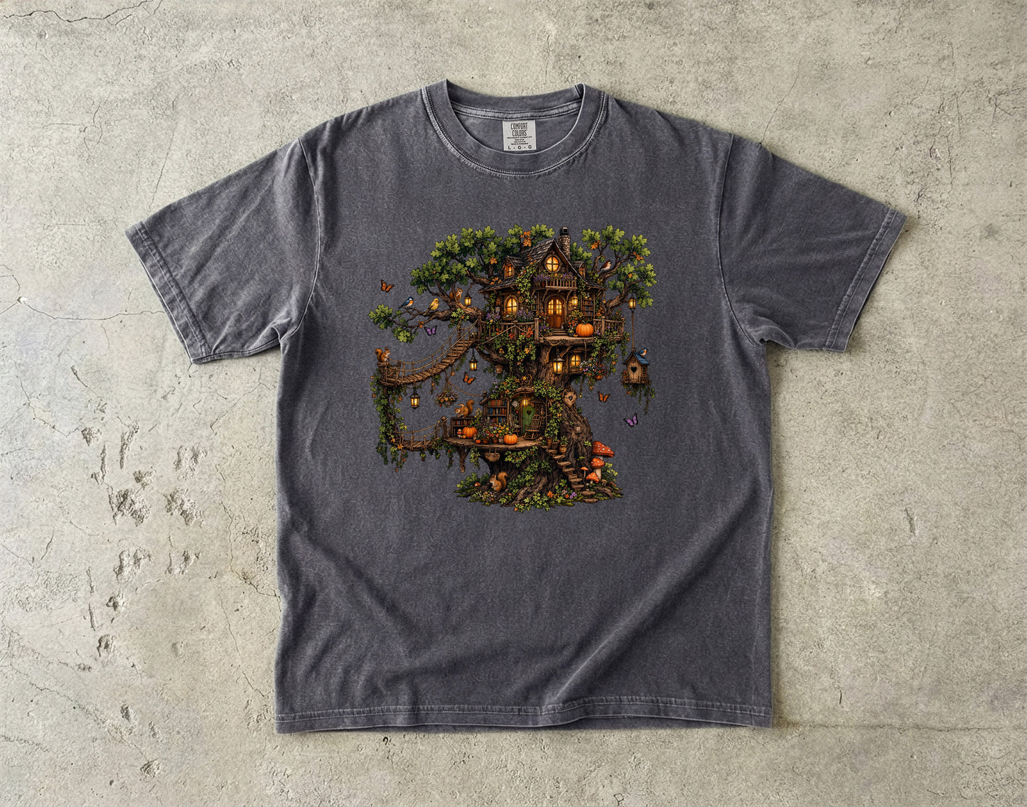 Magical Treehouse -Comfort Colors T-shirt