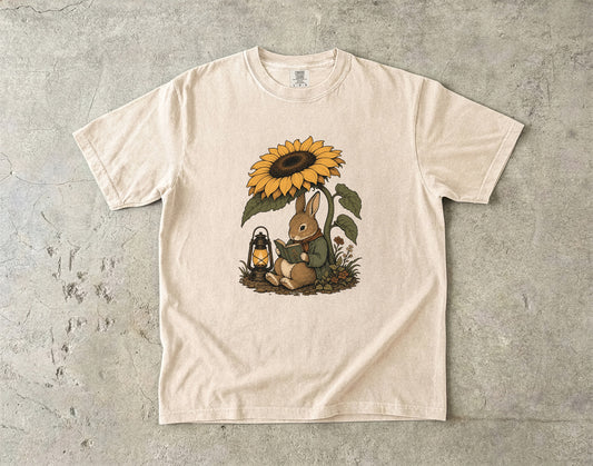 Reading Rabbit -Comfort Colors T-shirt