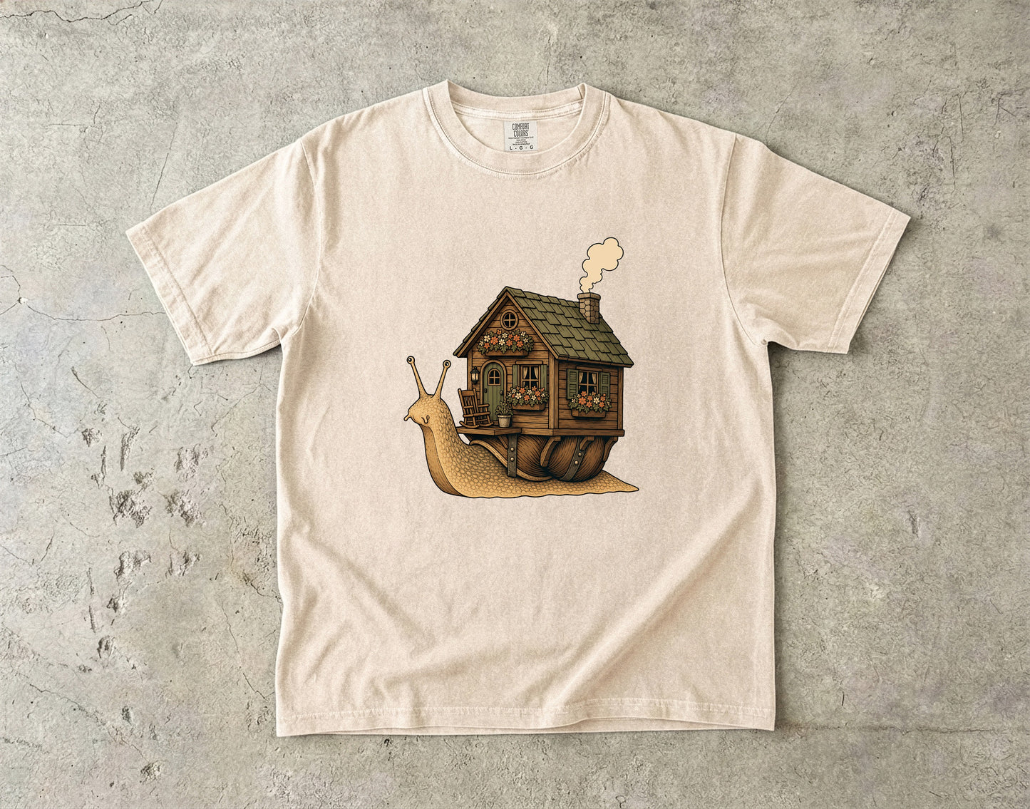 Snail House -Comfort Colors T-shirt