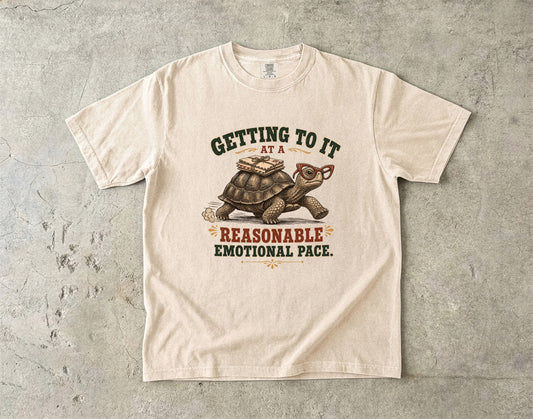 Overwhelmed Woman Shirt – Getting to It at a Reasonable Emotional Pace -Comfort Colors T-shirt