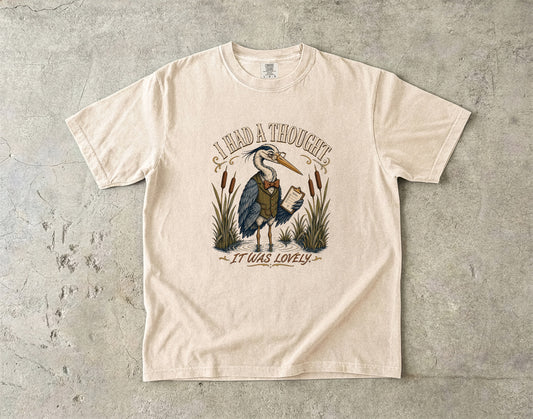 ADHD Brain Fog Shirt – I Had a Thought It Was Lovely -Comfort Colors T-shirt
