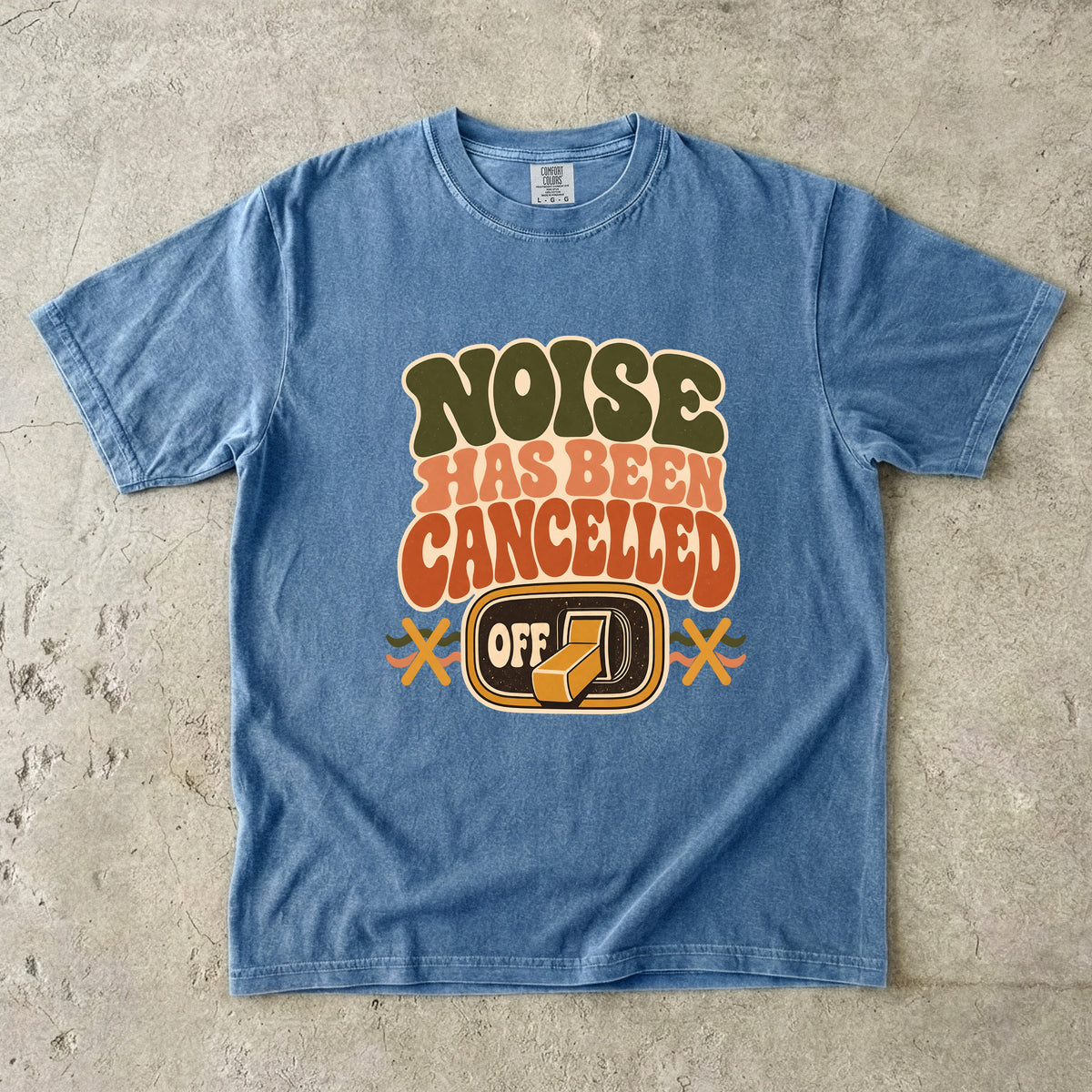 Noise Has Been Cancelled Shirt – Overstimulated Introvert Retro -Comfort Colors T-shirt