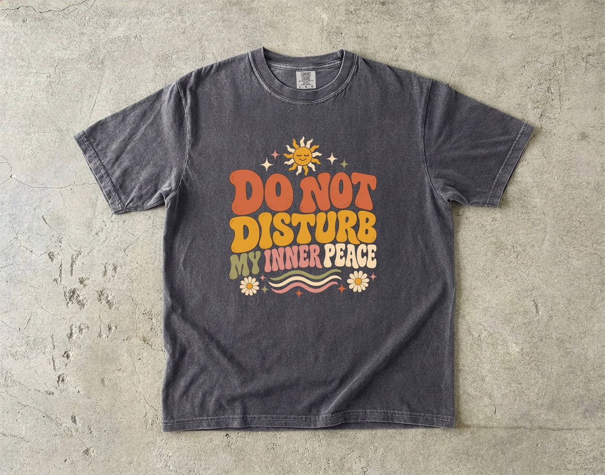 Funny Quiet Time Introvert T-Shirt for Women- Comfort Colors TShirt